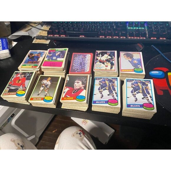 Vintage 1970s-80s Opc Hockey Card Lot O-Pee-Chee NHL GOOD CONDITION 400+ CARDS - Picture 5 of 16